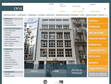Tablet Screenshot of cpau.org